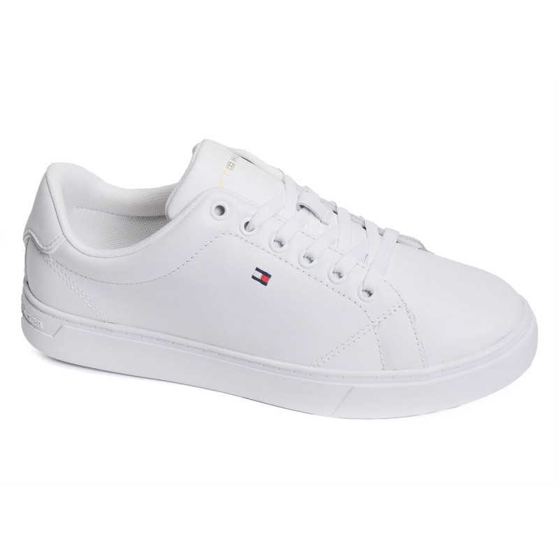 ESSENTIAL COURT SNEAKER 7427 Blanc, Sneakers basses Tommy hilfiger