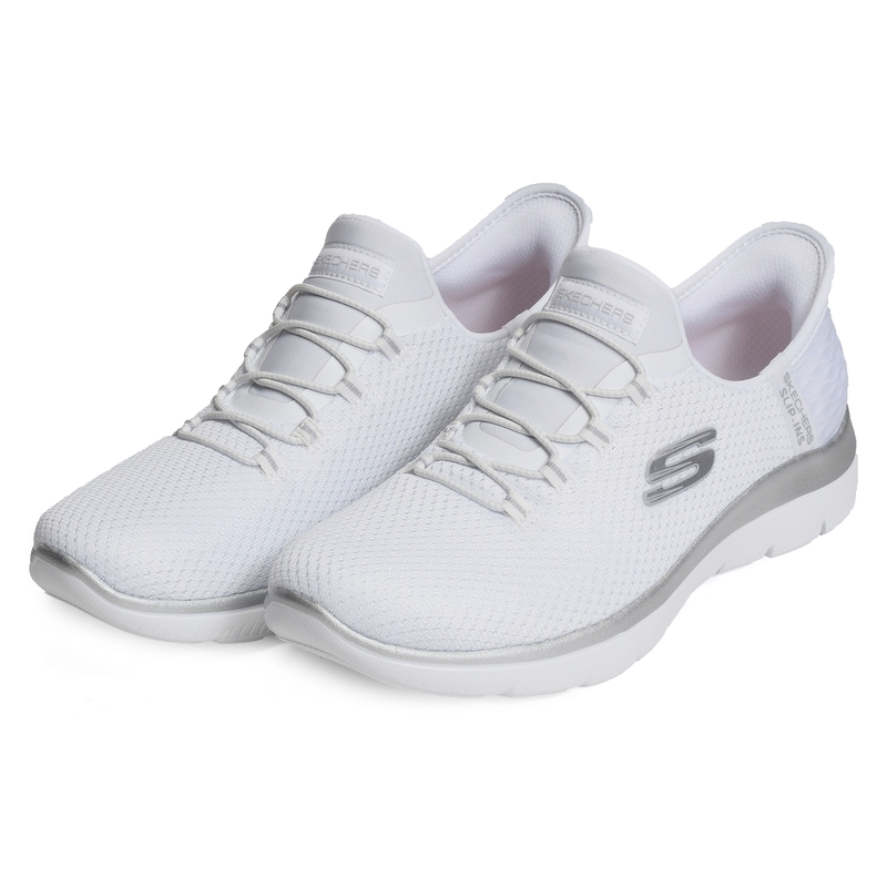SUMMITS DIAMOND DREAM Blanc, Slip-On Skechers