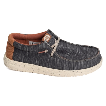WALLY JERSEY Anthracite, Slip-On HeyDude