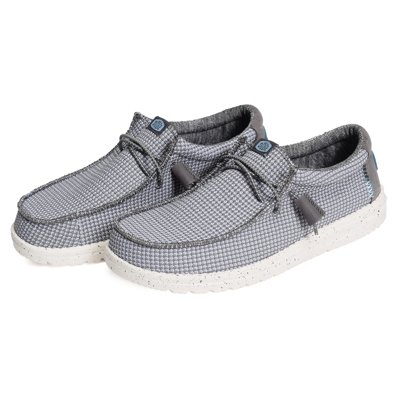 WALLY SPORT MESH Gris, Slip-On HeyDude