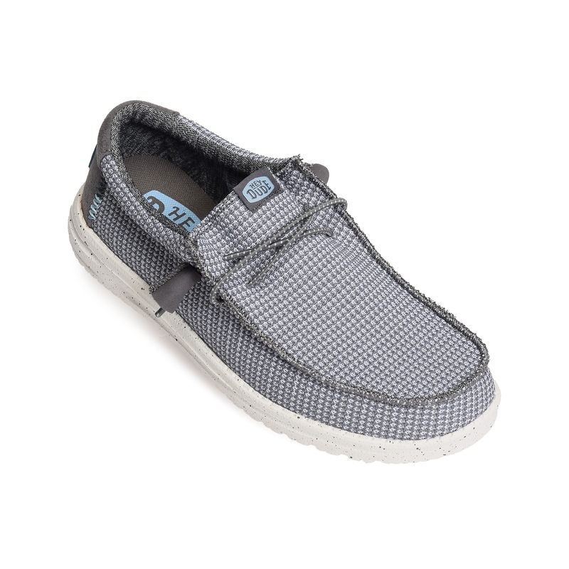 WALLY SPORT MESH Gris, Slip-On HeyDude