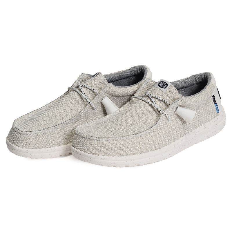WALLY SPORT MESH Blanc, Slip-On HeyDude