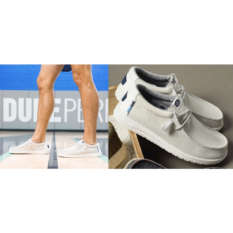WALLY SPORT MESH Blanc, Slip-On HeyDude