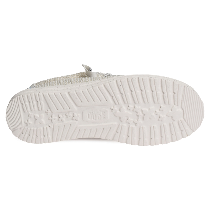 WALLY SPORT MESH Blanc, Slip-On HeyDude