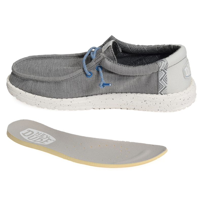 WALLY COASTLINE Gris, Slip-On HeyDude
