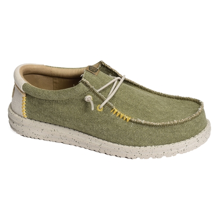 WALLY COASTLINE JUTE Olive, Slip-On HeyDude