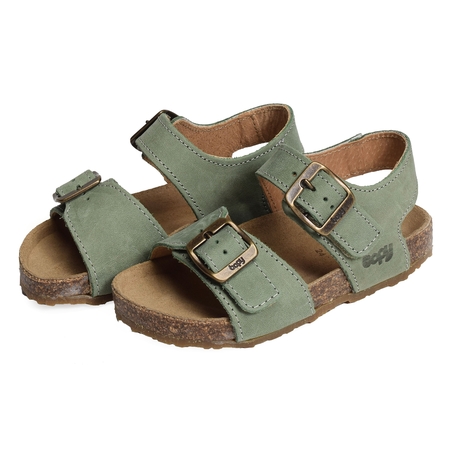 EDOUARVEL Kaki, Sandales plates & Nu-Pieds Bopy
