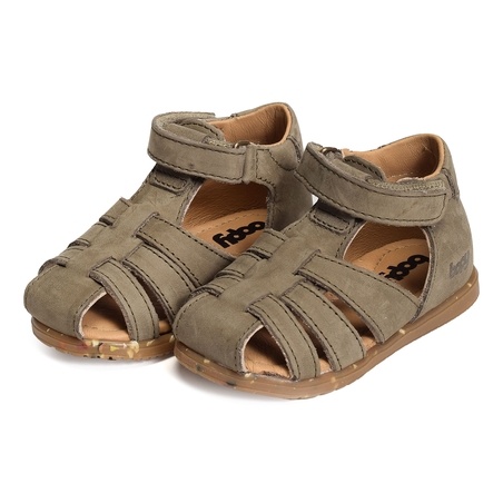 RANOC Kaki, Sandales plates & Nu-Pieds Bopy