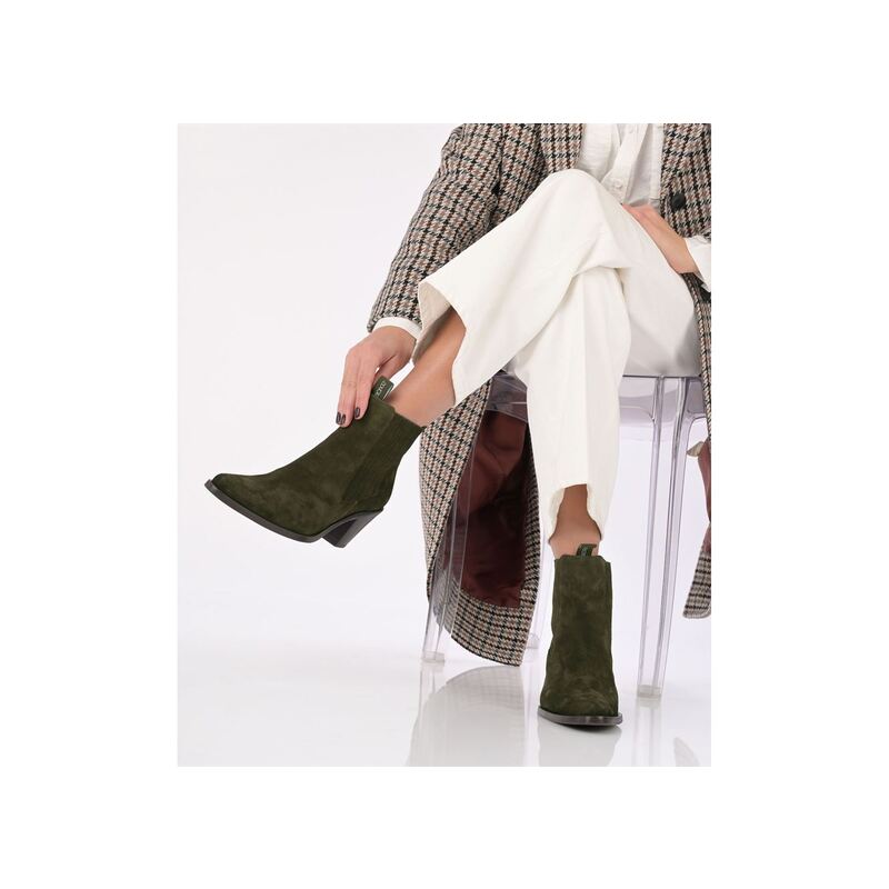 JANE 70 Kaki, Santiags  Free lance