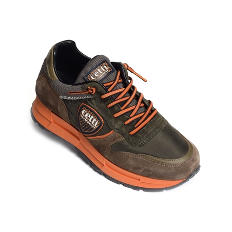 C1336 Kaki Orange, Baskets running Cetti