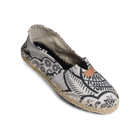 BLANES TJ Blanc Multicolore, Espadrilles Toni Pons