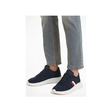 MODERN RUNNER KNIT EVO ESS 5245 Marine, Baskets running Tommy Hilfiger