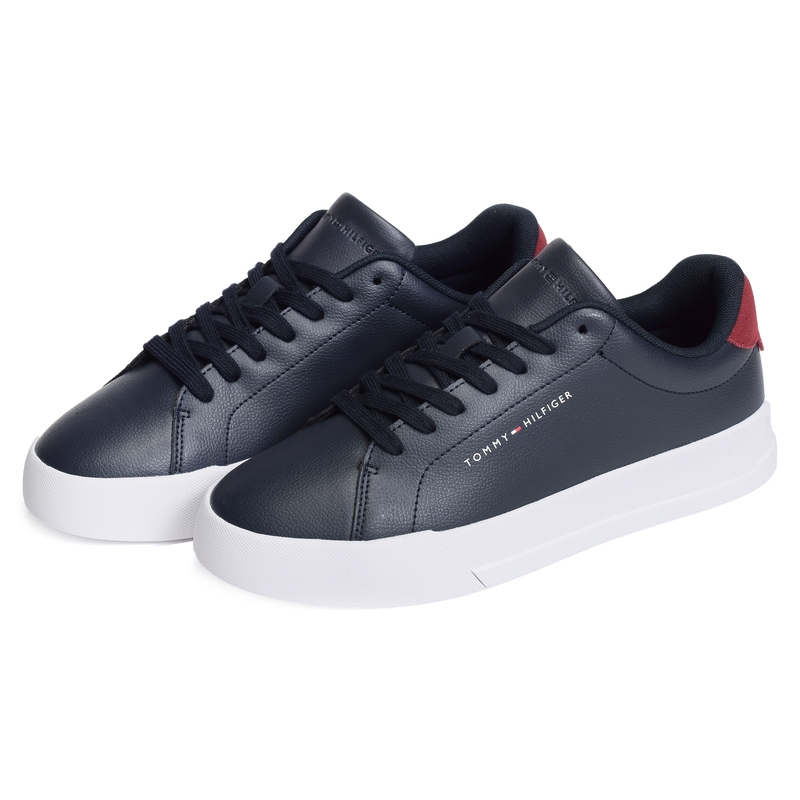 TH COURT LTH 5367 Marine, Sneakers basses Tommy Hilfiger