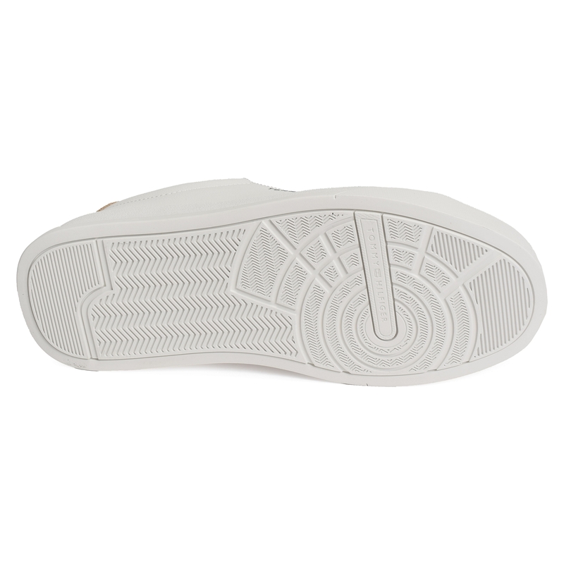 TH COURT LTH 5367 Ecru, Sneakers basses Tommy Hilfiger