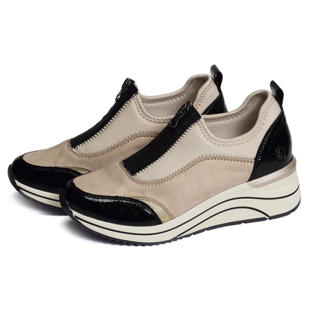 D0T08 Beige, Sneakers basses Remonte