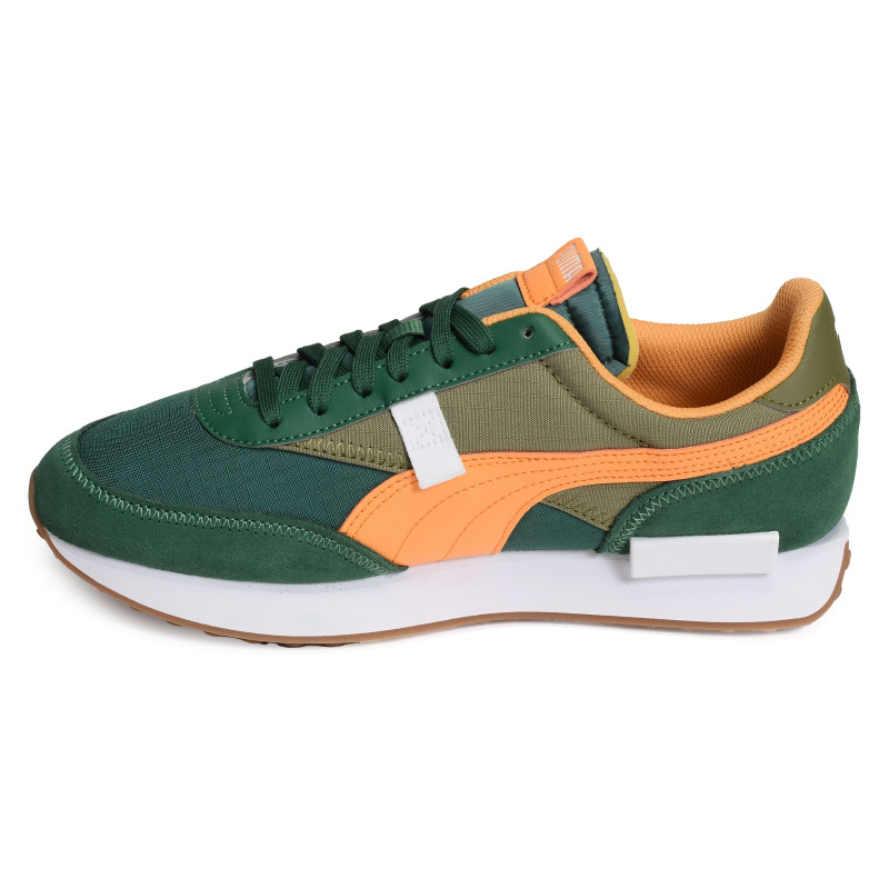 FUTURE RIDER PLAY ON Vert Orange, Sneakers basses Puma