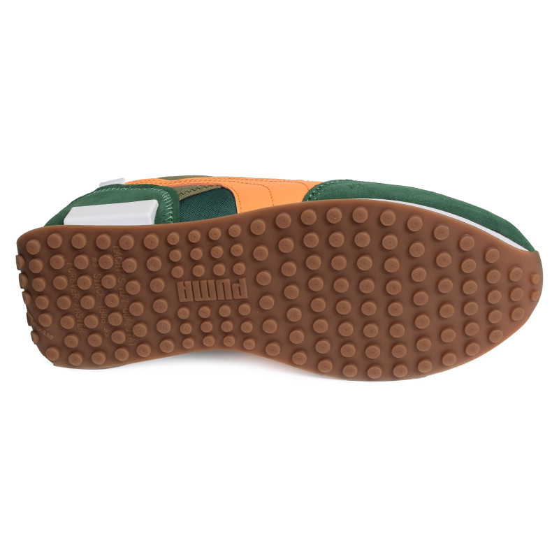FUTURE RIDER PLAY ON Vert Orange, Sneakers basses Puma