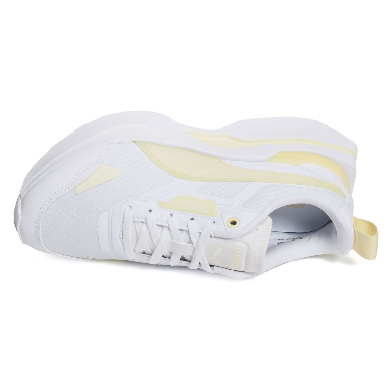 KOSMO RIDER TECH Blanc Jaune, Baskets running Puma