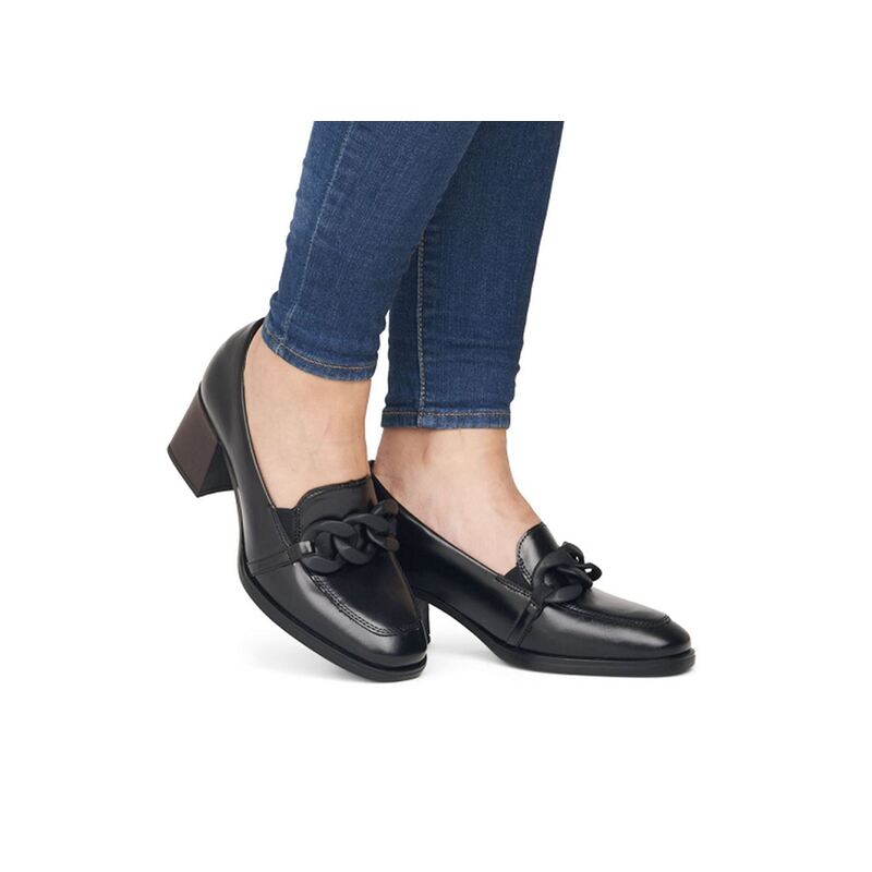 D0V00 Noir, Mocassins Remonte