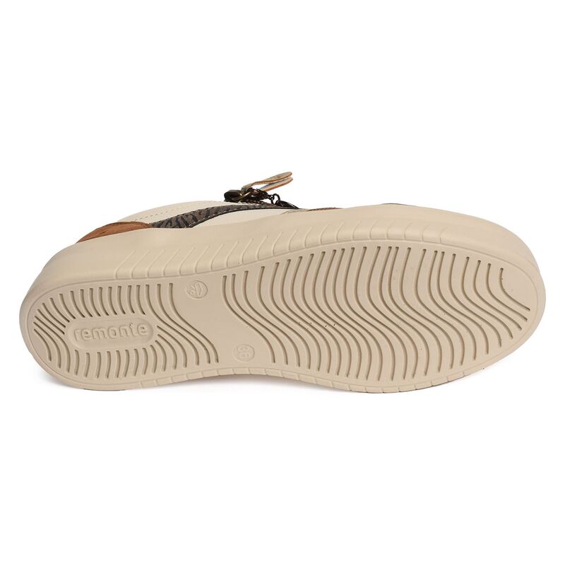 D0J01 Beige Marron, Sneakers basses Remonte