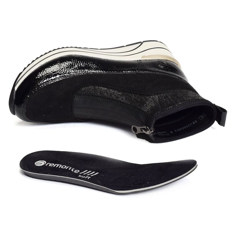 D0T71 Noir, Baskets montantes Remonte