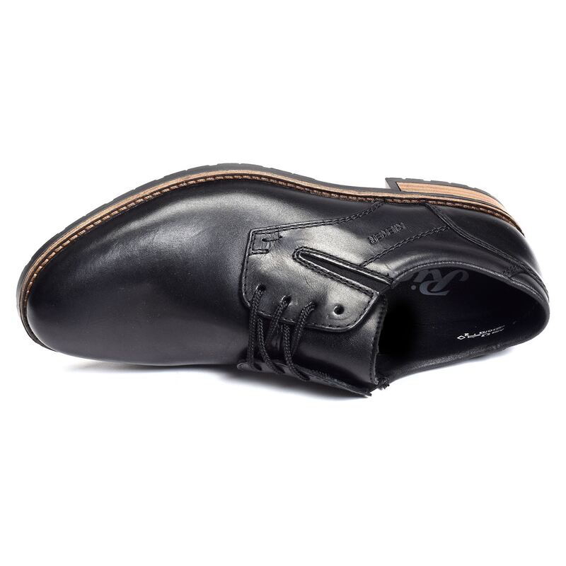14621 Noir, Chaussures de Ville Rieker