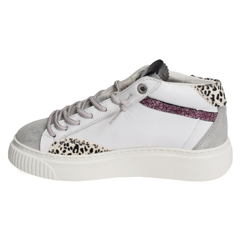 C1352 XL W Blanc Argent, Baskets montantes Cetti