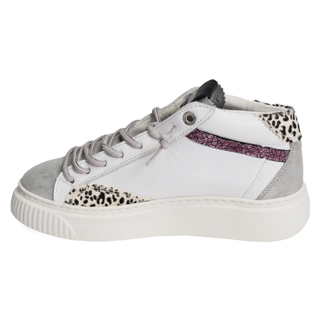 C1352 XL W Blanc Argent, Baskets montantes Cetti