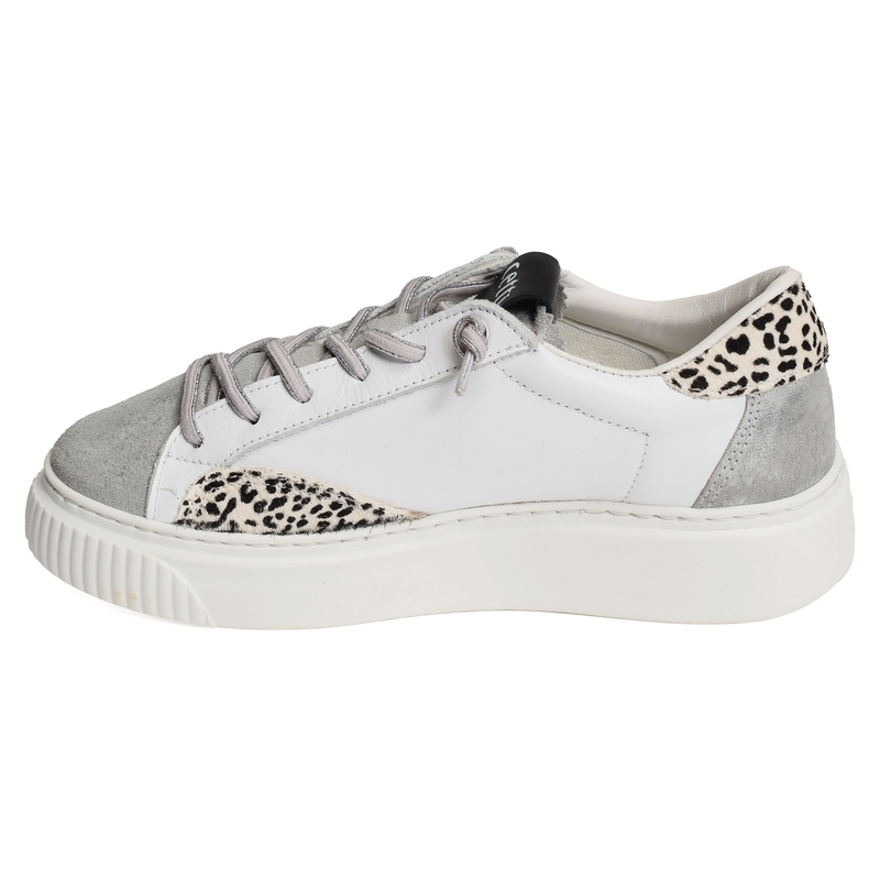 C1342 XL W Blanc Argent, Sneakers basses Cetti