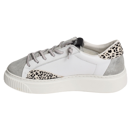 C1342 XL W Blanc Argent, Sneakers basses Cetti