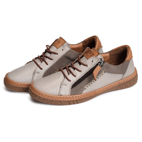MILEUR Ecru, Sneakers basses Madory