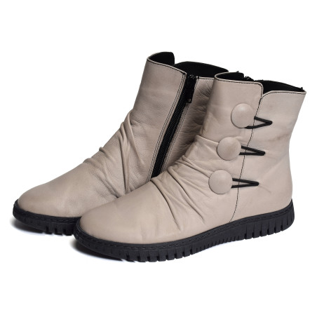 FELIN Ecru, Bottines Madory