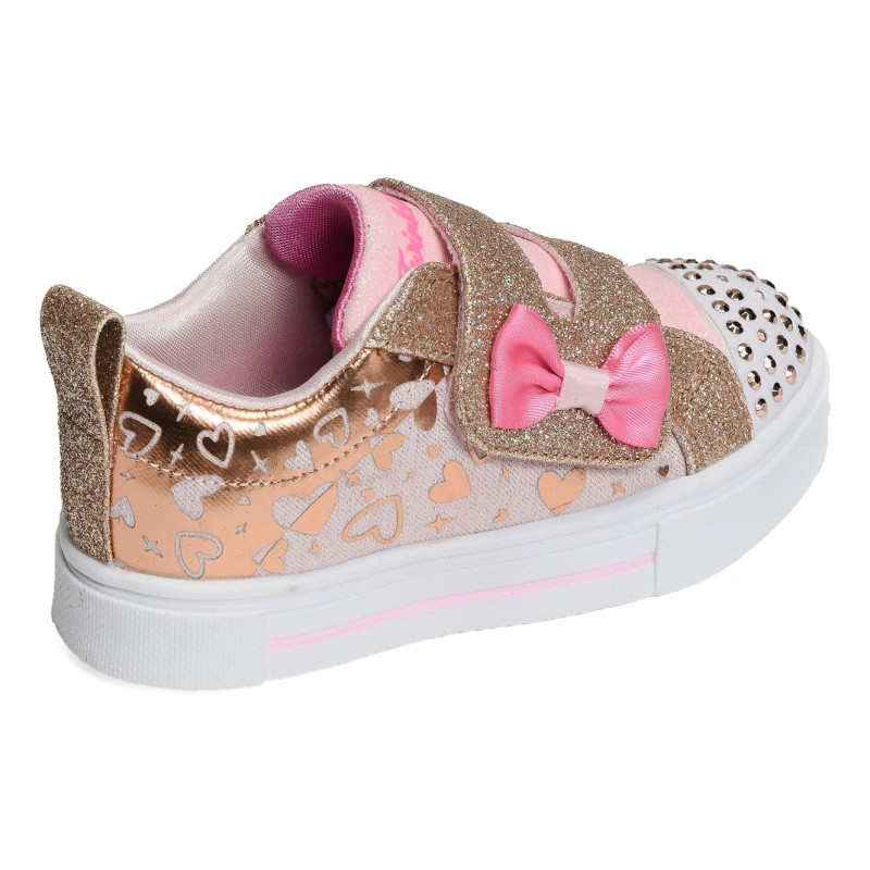 TWINKLE SPARKS HEATER CHARMER Rose, Sneakers basses Skechers