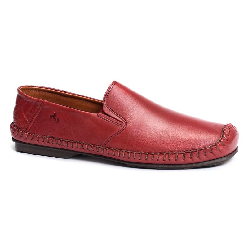 NIZA DINGO 612 Rouge, Mocassins Fluchos