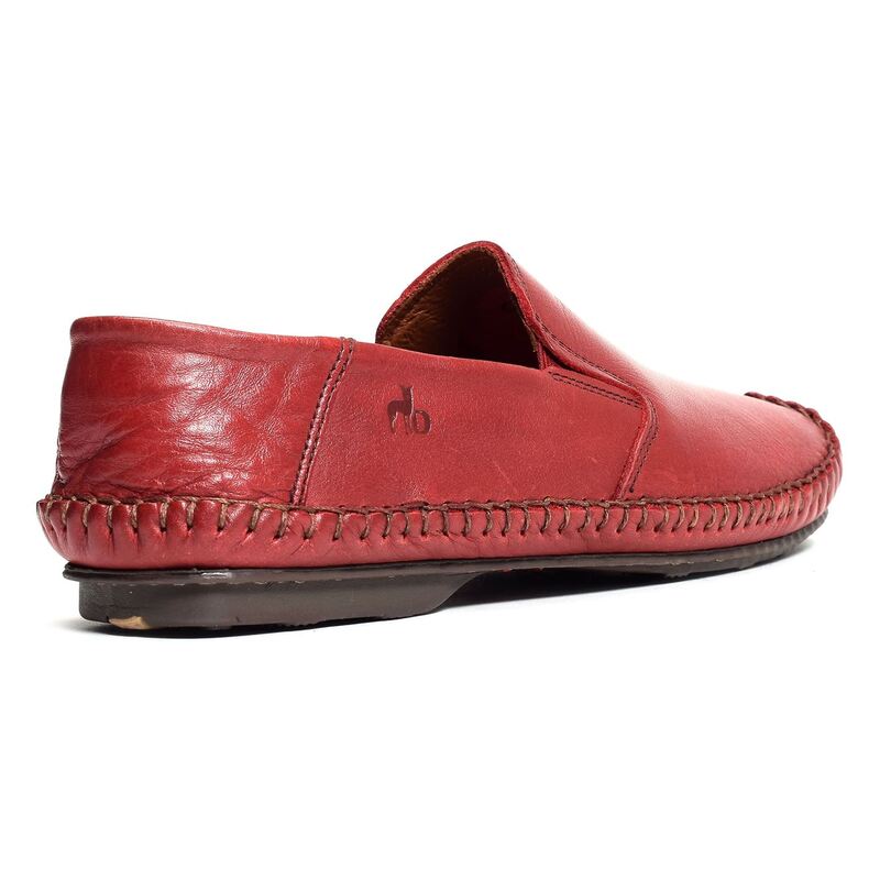 NIZA DINGO 612 Rouge, Mocassins Fluchos