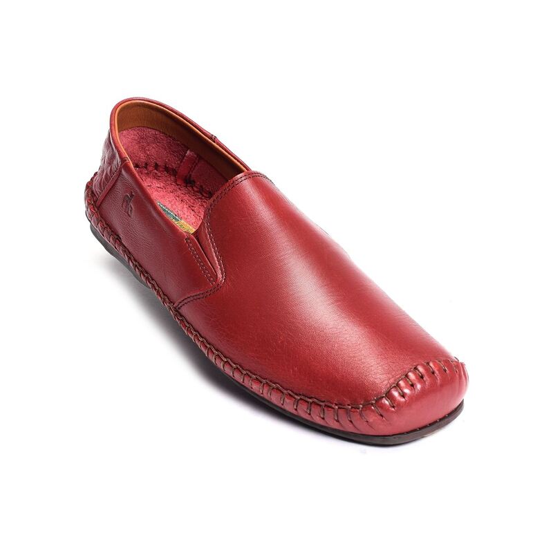 NIZA DINGO 612 Rouge, Mocassins Fluchos