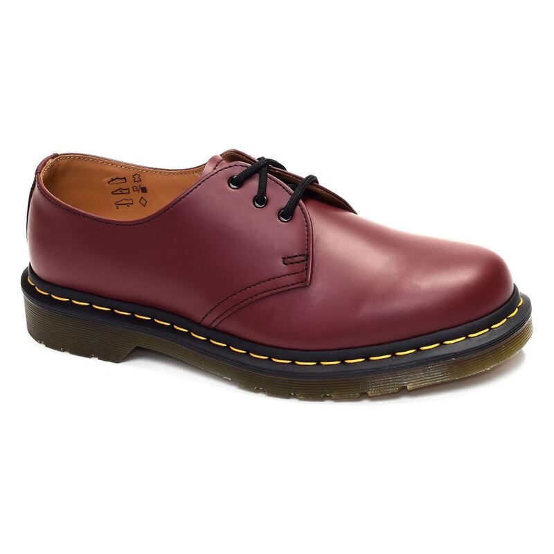 1461 SMOOTH Bordeaux, Derbies Dr Martens