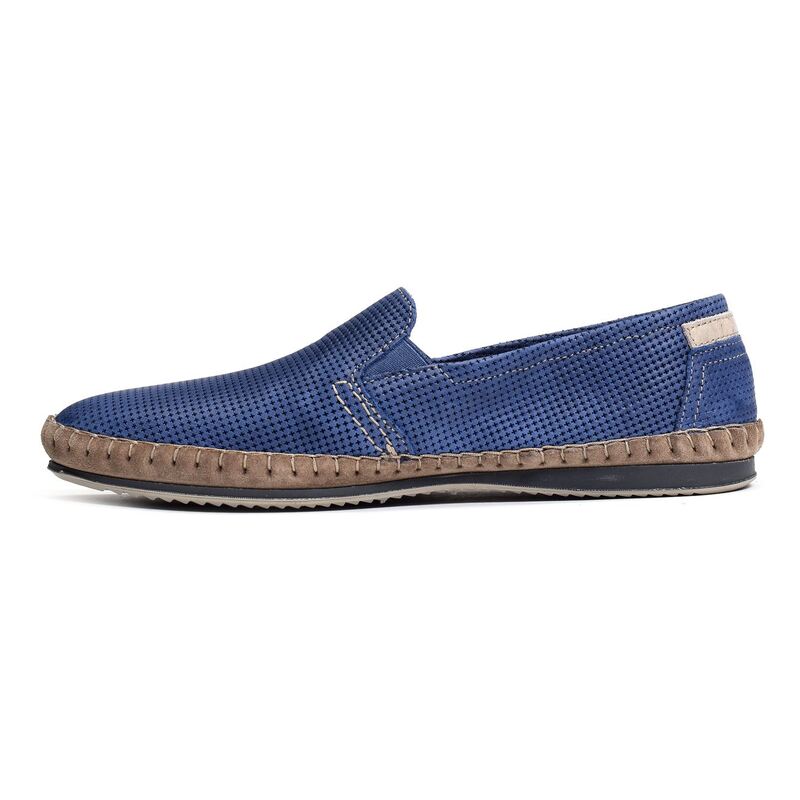BAHAMAS 8674 Bleu, Mocassins Fluchos