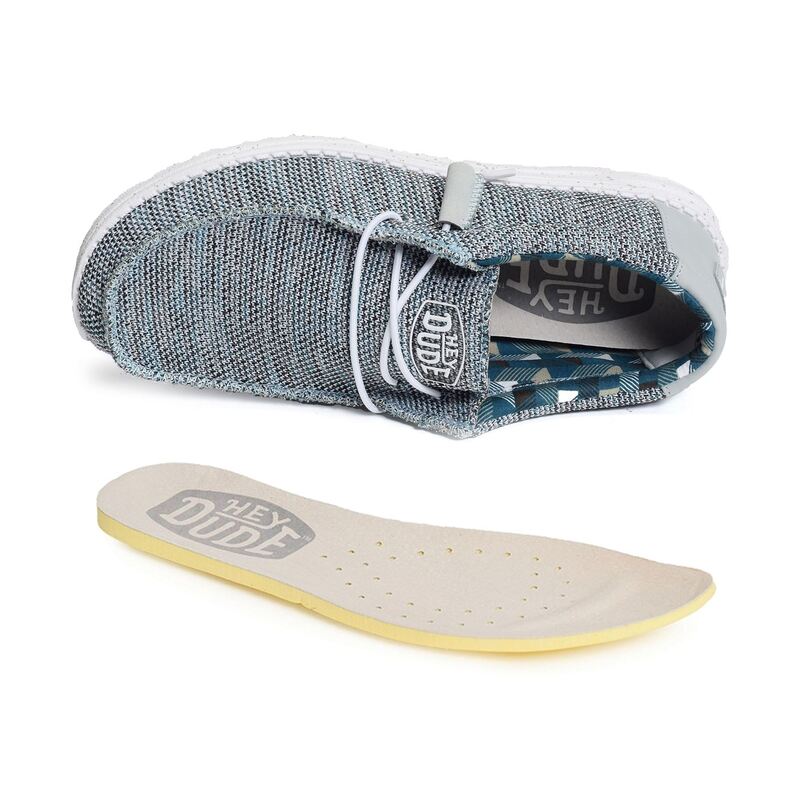 WALLY SOX Gris, Slip-On HeyDude
