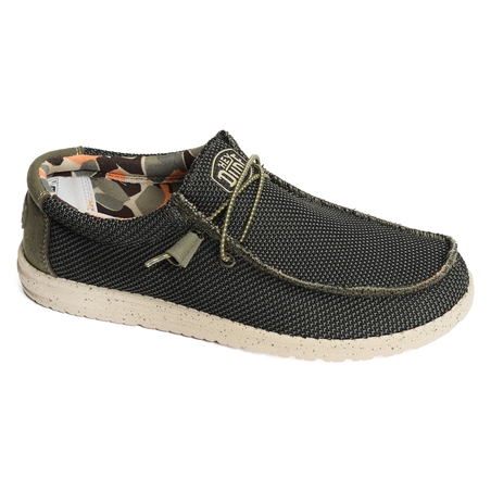 WALLY SOX Kaki, Slip-On HeyDude