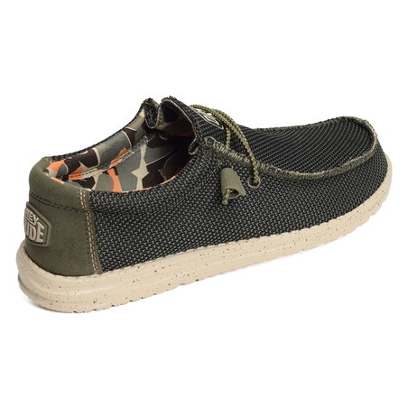 WALLY SOX Kaki, Slip-On HeyDude