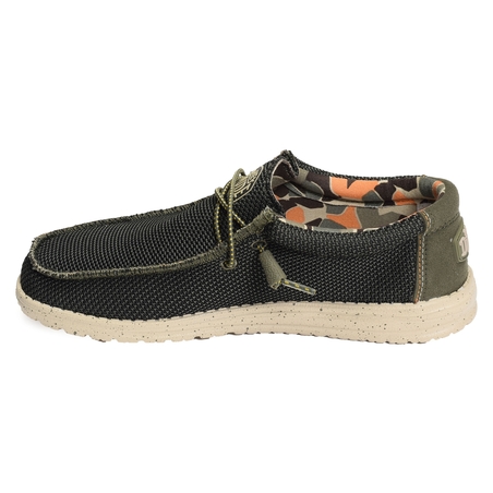 WALLY SOX Kaki, Slip-On HeyDude