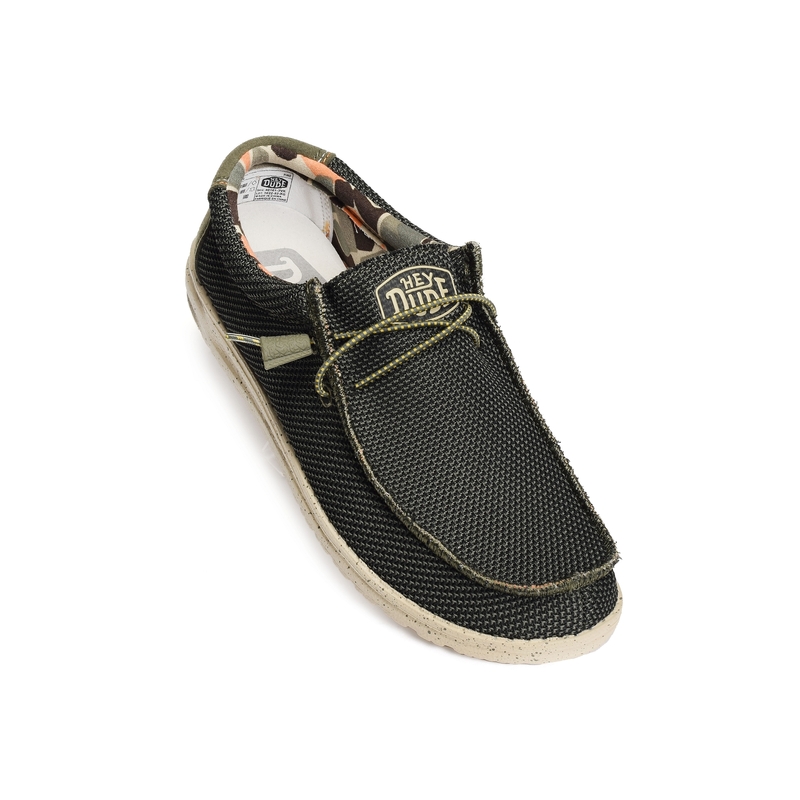 WALLY SOX Kaki, Slip-On HeyDude