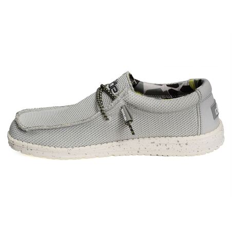 WALLY SOX Gris Clair, Slip-On HeyDude