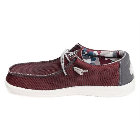 WALLY SOX Bordeaux, Slip-On HeyDude