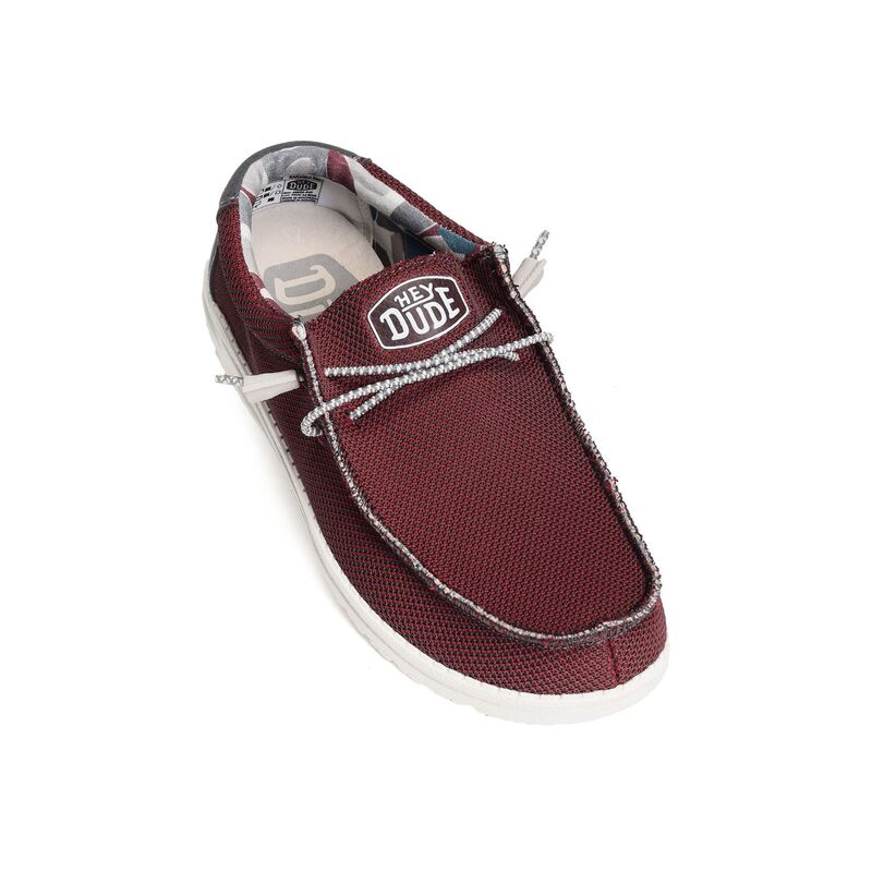 WALLY SOX Bordeaux, Slip-On HeyDude