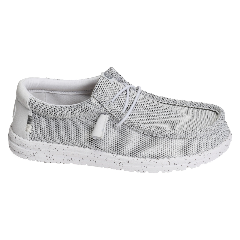 WALLY SOX Blanc, Slip-On HeyDude