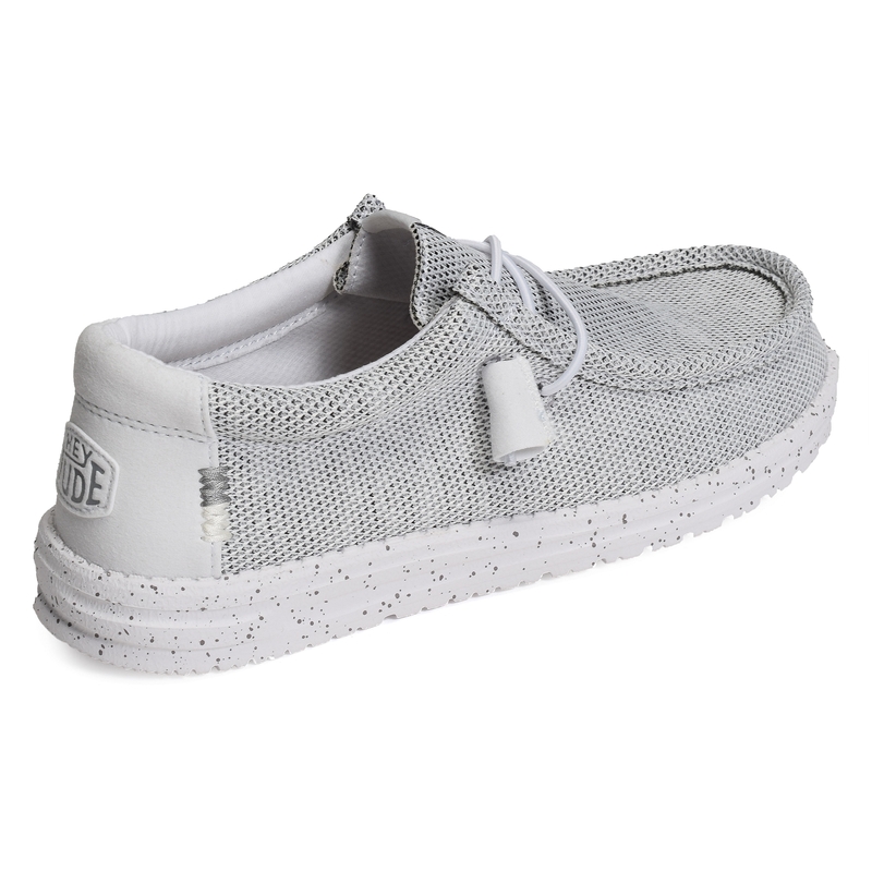 WALLY SOX Blanc, Slip-On HeyDude