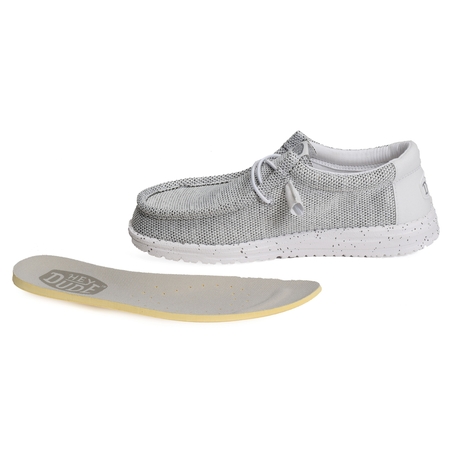 WALLY SOX Blanc, Slip-On HeyDude