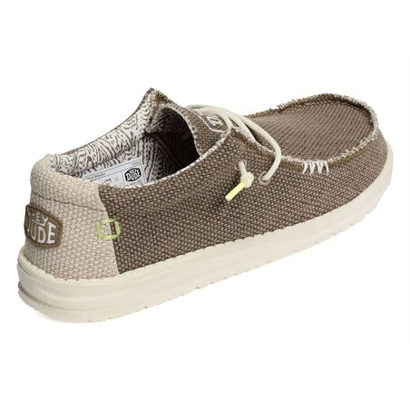WALLY BRAIDED Taupe, Slip-On HeyDude